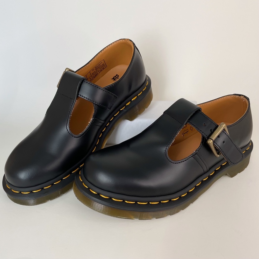 ❌SOLD❌ Dr. Martens Polley Smooth Leather Mary Janes Black